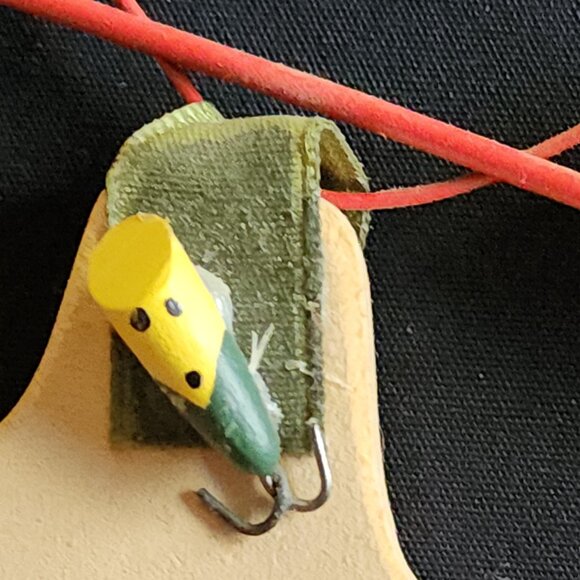 Vintage Fishing Vest Rods/Poles A Tough Job To Tackle Refrigerator/Fridge Magnet - Picture 3 of 7